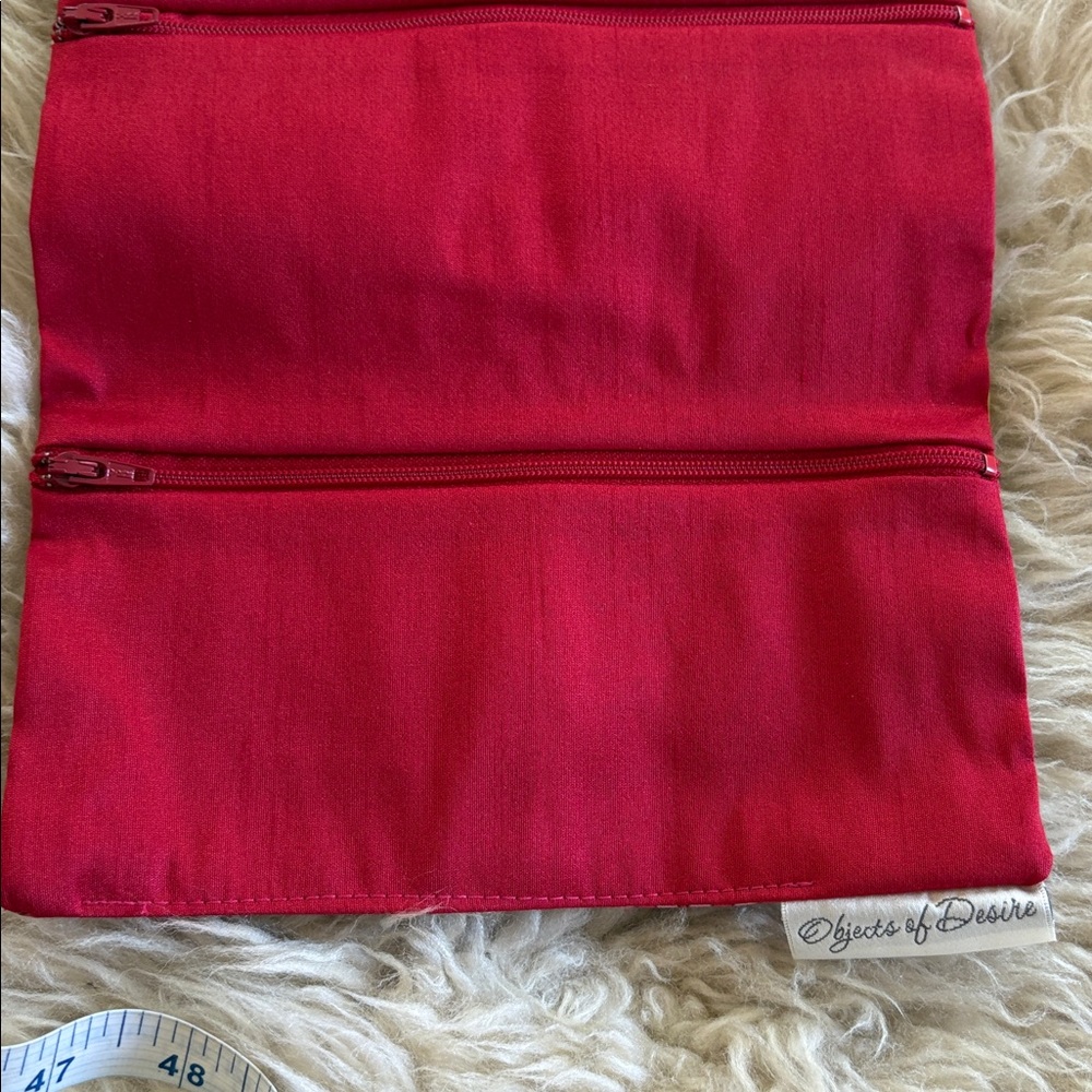 Nwot Objects Of Desire Lotus Jewelry Bag View 4